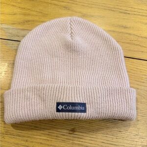 Columbia Light Pink Knit Hat
